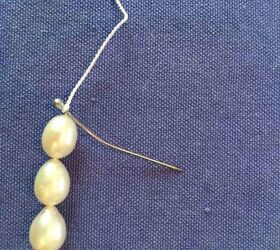 reparar un cordn de collar de perlas roto