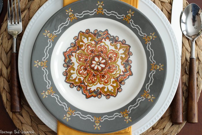 decoracin de comedor de otoo con color textura y patrn