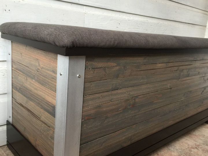 modern rustic cedar chest