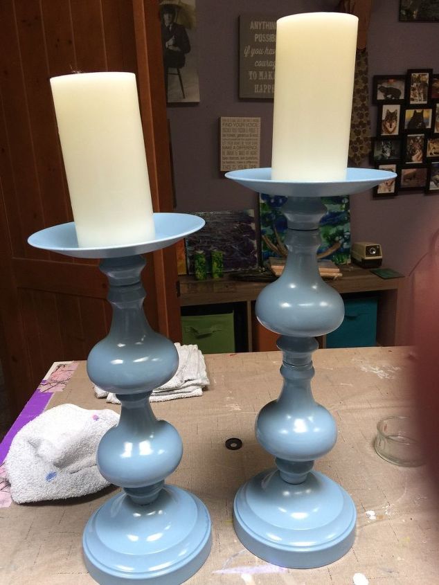 another thrift store lamp repurpose