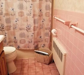 help i have one of those pink tile bathrooms and need an update