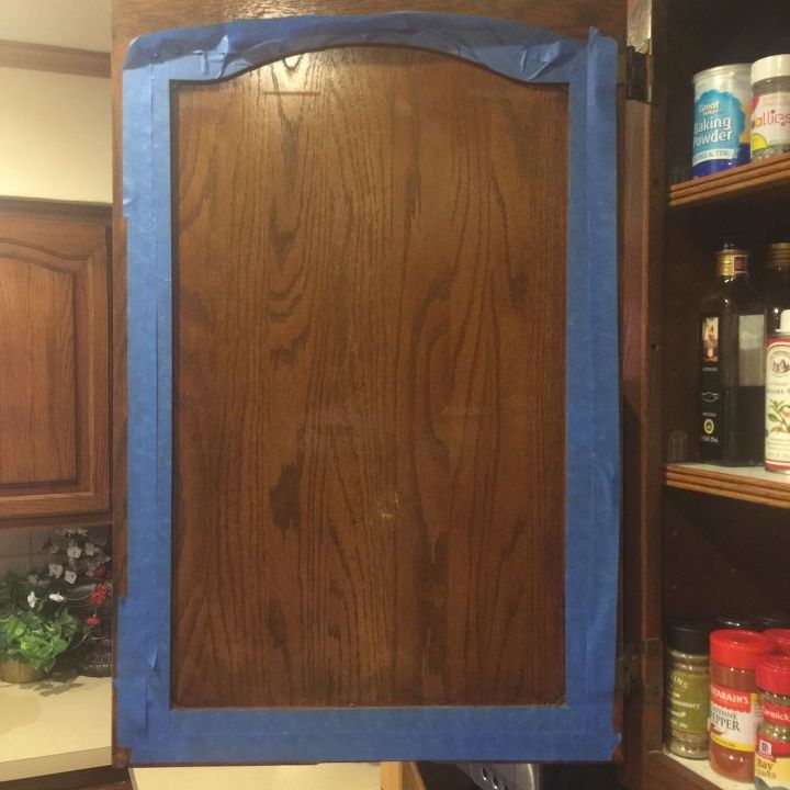 inside kitchen cabinet chalkboard paint