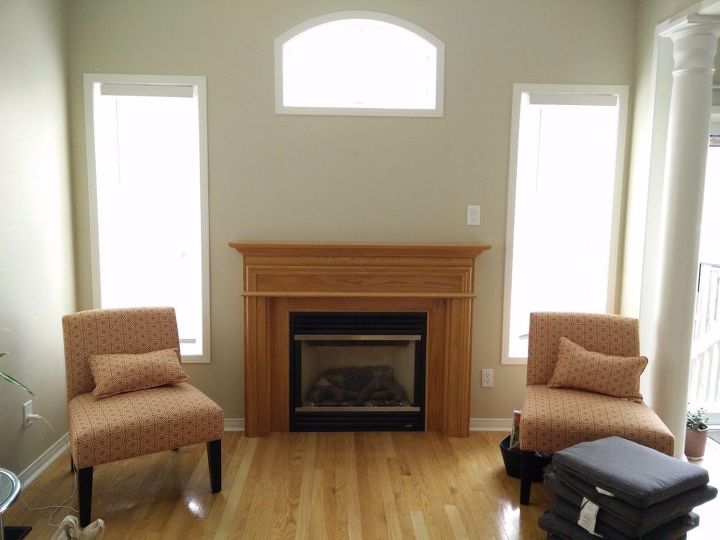 Painting Your Oak Mantel White Hometalk