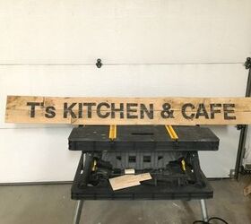 how to make a large pallet sign