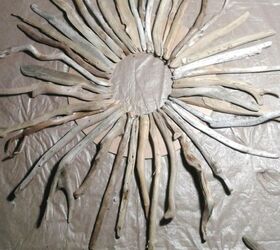 Driftwood shops sunburst sculpture