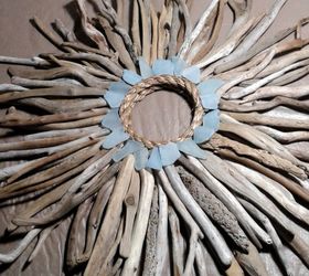 Driftwood store sunburst sculpture