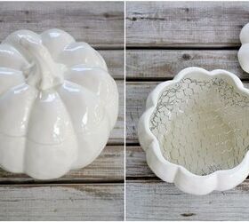 create a blooming pumpkin from a soup tureen