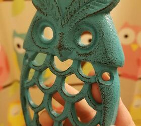 whimsical owl hook project