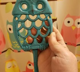 whimsical owl hook project