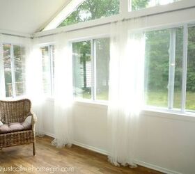 inexpensive way to hang curtains