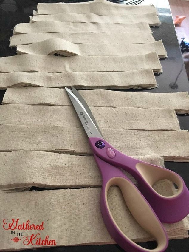 diy rag wreath tutorial under 10