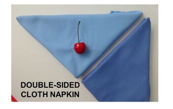 Double - Sides Cloth Napkin