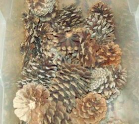 seasonal pine cone wreaths
