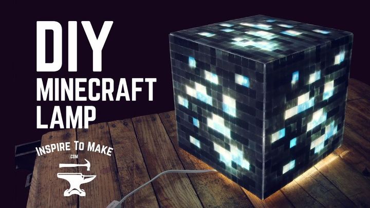 DIY Minecraft Lamp DIY Minecraft Lamp