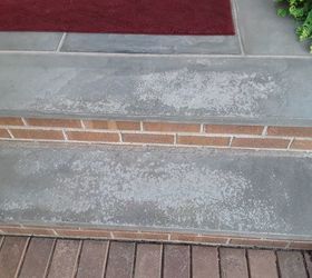 how to clean discolored bluestone