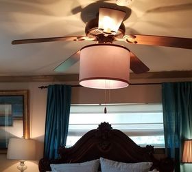 Add Lamp Shade to Ceiling Fan
