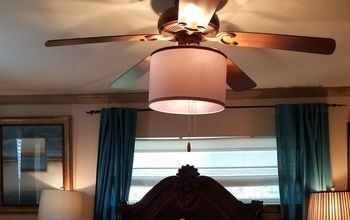 Add Lamp Shade to Ceiling Fan