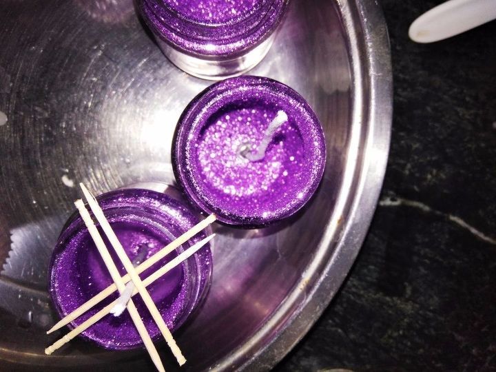 haz tu propio tarro de purpurina y velas de t en casa