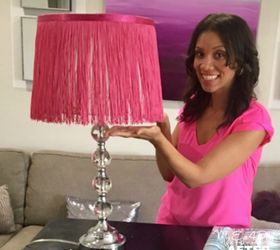 Fringe sales lampshade diy