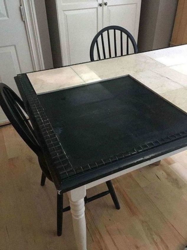 kitchen table redo part 2 butcher block ikea hack