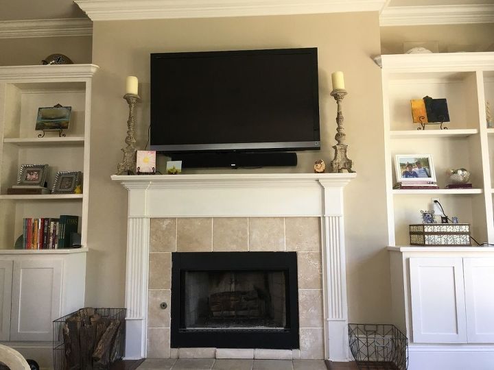 q how can i update this mantle built ins