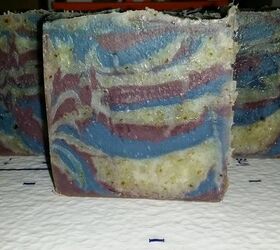 homemade seawater soap