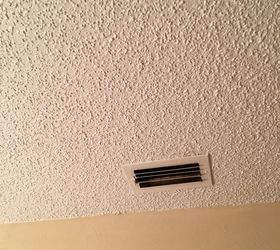 q what is the easiest way to remove popcorn ceilings in your home