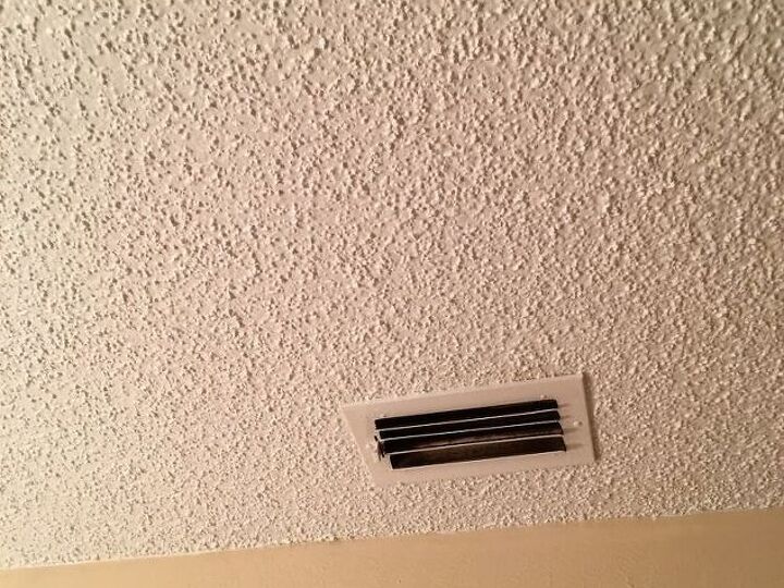 q what is the easiest way to remove popcorn ceilings in your home