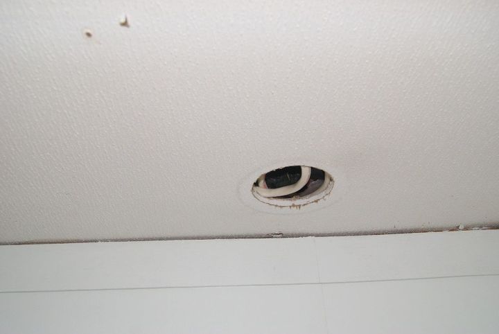 q what can i do to cover a portion of an ugly ceiling