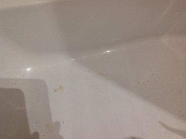 q bathtub stains