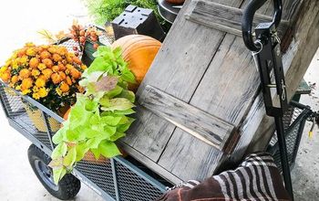  Faça uma exibição de pote de outono em um orçamento!