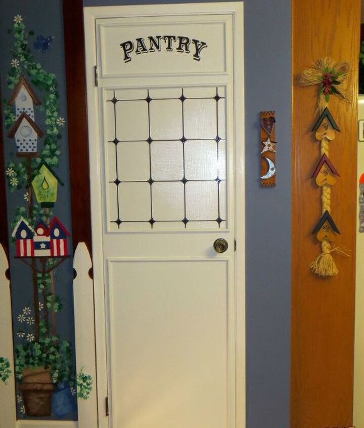 pantry door make over from original door