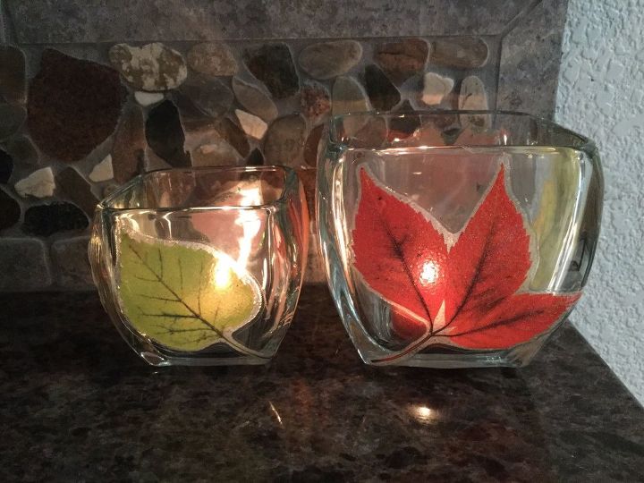 easy seasonal candle holder