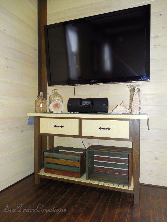 television console table