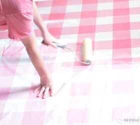 how to cover walls with fabric using liquid starch