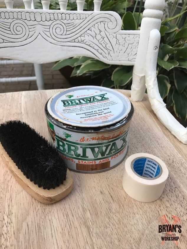 chalk painted oak pressed back chairs