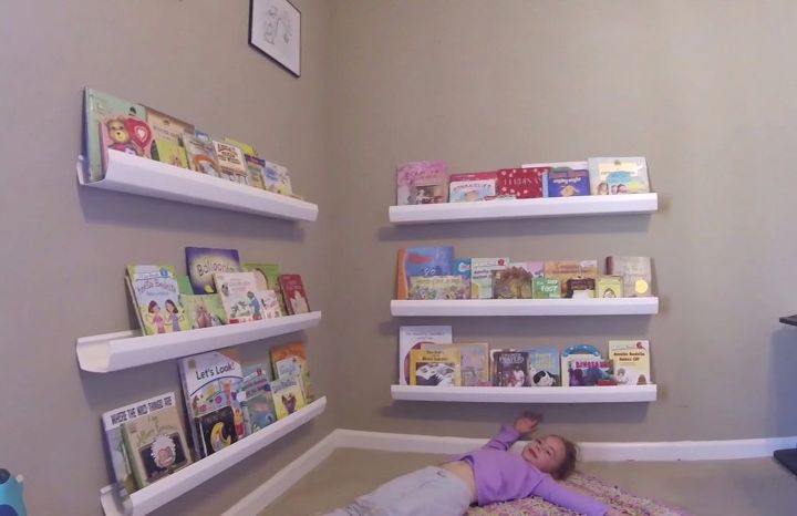 Diy Shelf Ideas Diy Kids Bookshelf From Rain Gutters Lane Hometalk Diy Shelf Ideas Diy Kids Bookshelf From Rain Gutters Lane Hometalk