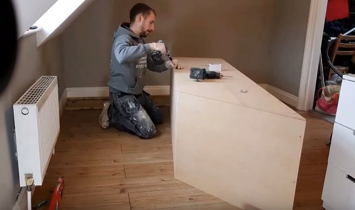 Installing A Sloped Ceiling Wardrobe In 2 Minutes Hometalk