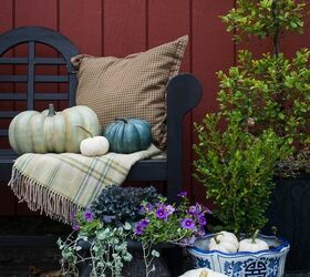 Budget Friendly Purple Fall Planter "Recipe"