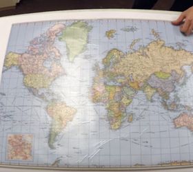 make a corkboard world map