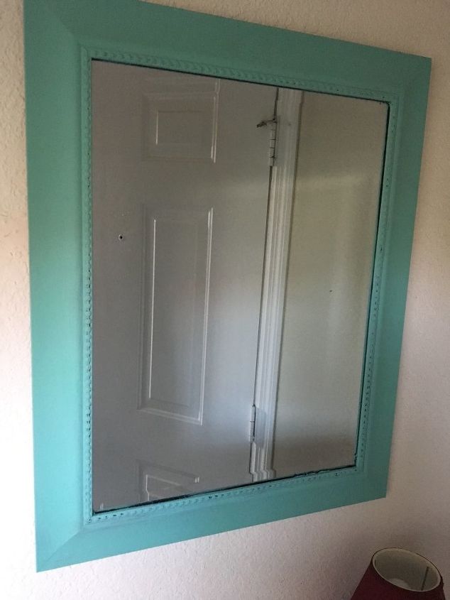 q i found this mirror in our apartment rental dumpster