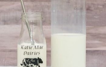 Botellas de leche de vidrio personalizadas