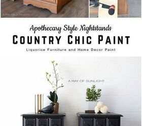 apothecary style nightstands