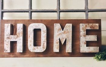 Farmhouse Style HOME Sign