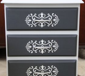 25 awesome ways to upgrade your home using stencils, Use embossing paste to enhance any furniture