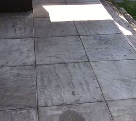 clean a stone patio naturally