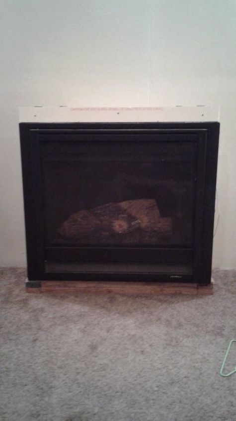 how to build a gas fireplace surround