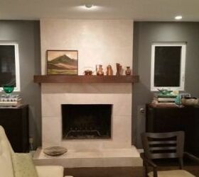 How To Build A Gas Fireplace Surround Hometalk
