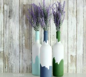 painted wine bottles wine bottle vases