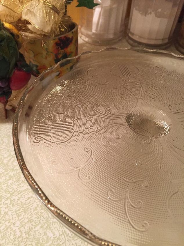 save that cake plate from the covered dish